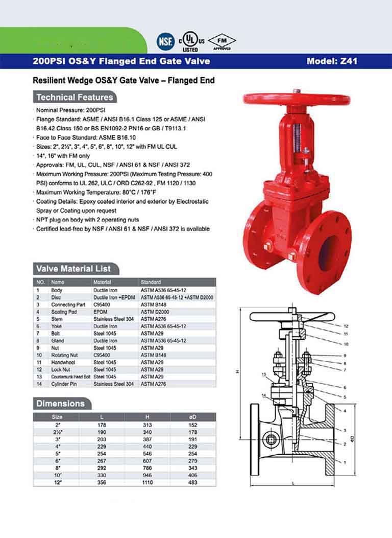 Van Cổng ty nổi YB Model Z41