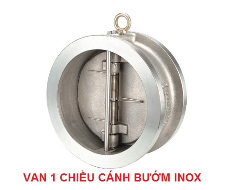 Van một chiều bướm chất liệu inox.