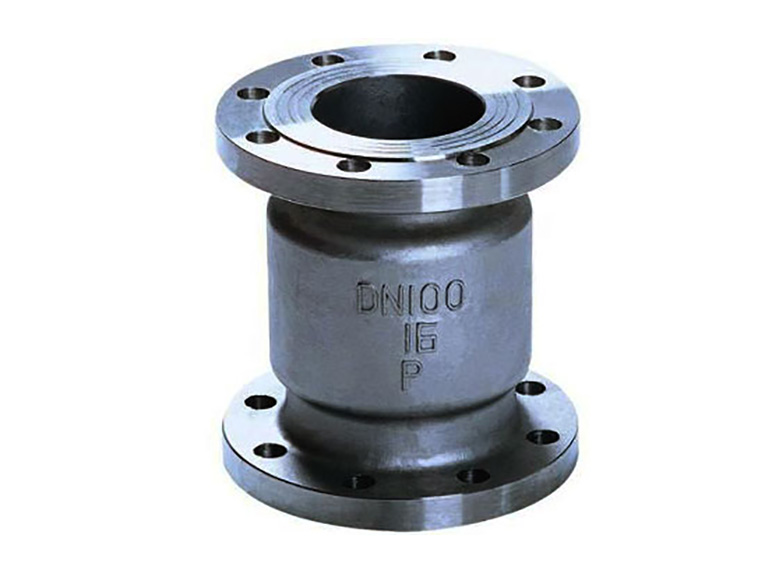 Thiết kế của van một chiều inox mặt bích.